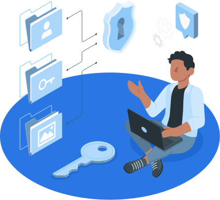 Ilustração relacionada a LGPD e Compliance